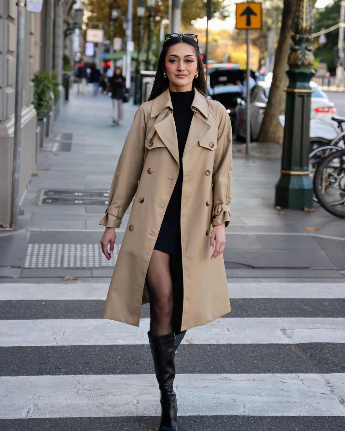 Premium women’s winter coat designed for Melbourne weather – Bold Collar